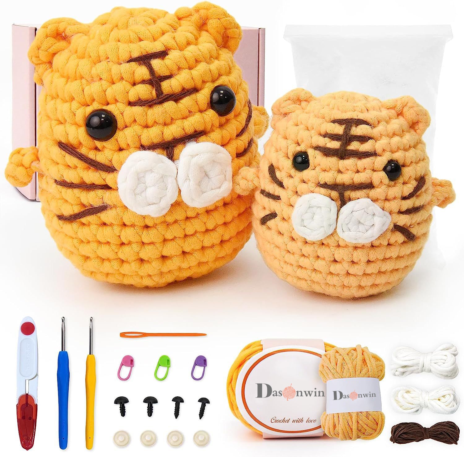 Crochet Kit for Tiger