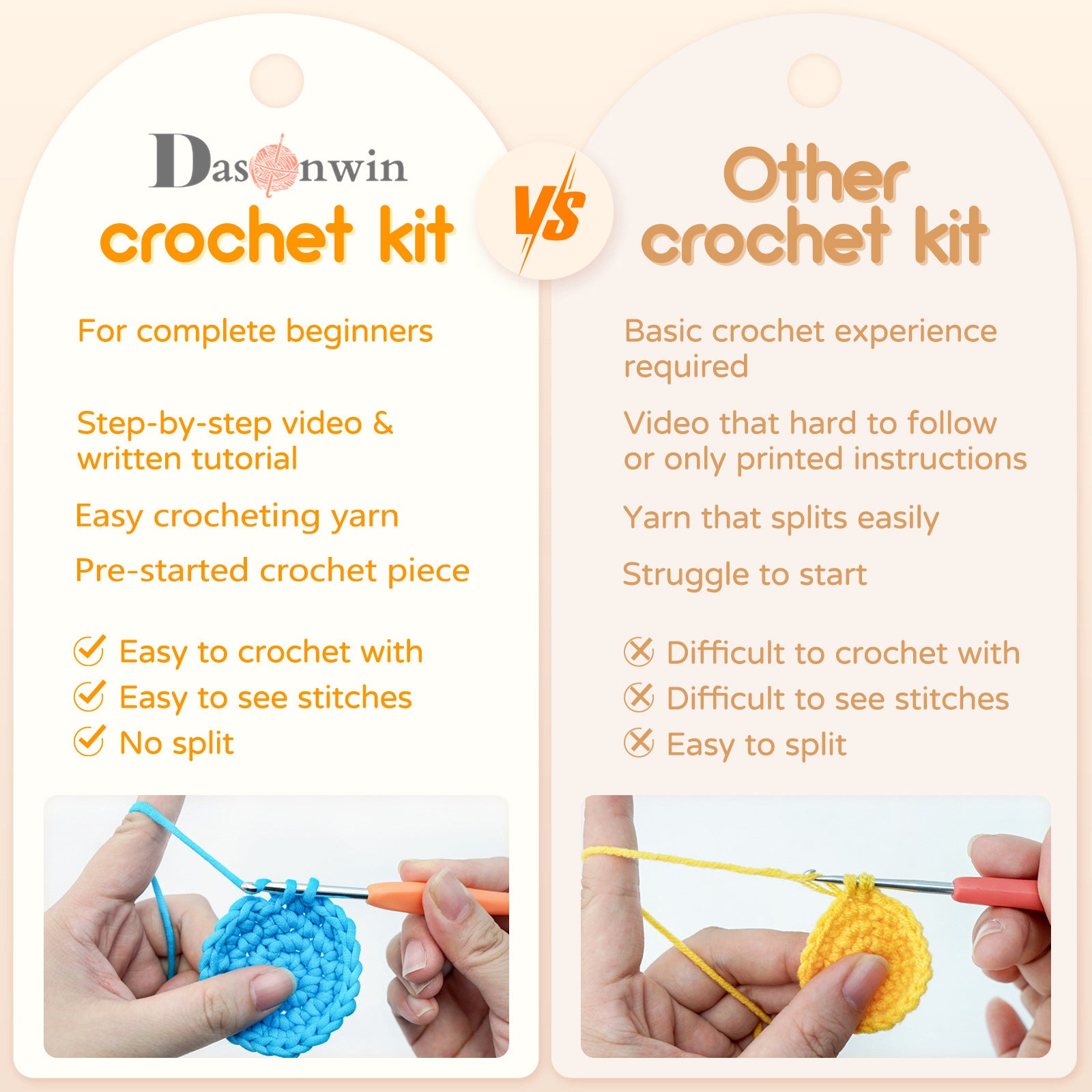 Crochet Kit for Tiger