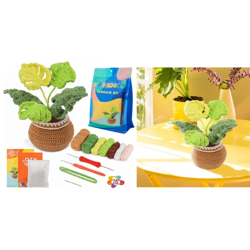 Crochet Pot Plant Kits