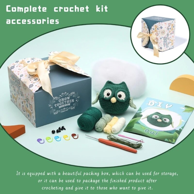 Dasonwin Owl Crochet Kit