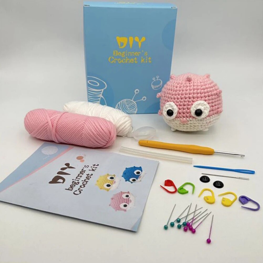 DIY Handmade Doll Crochet Kit For Beginners